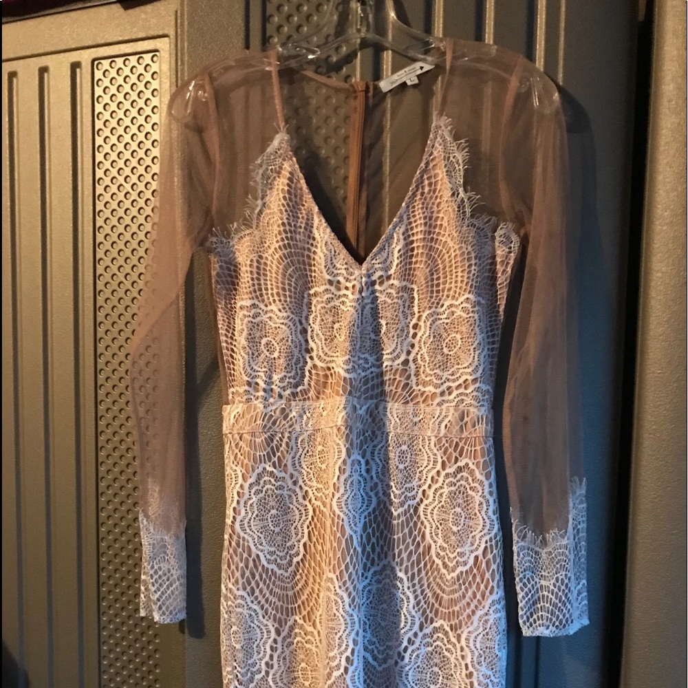 COPY - Beautiful sheer and lace dress